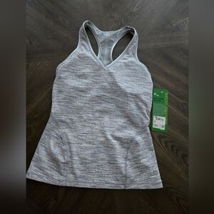 Alo Yoga NWT Tank in White Metal Spacedye  sz XS